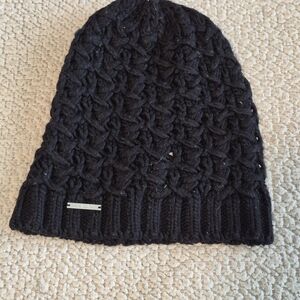 Nine West Black Beanie